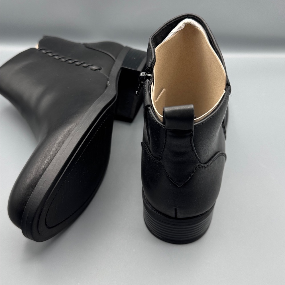 Easy Spirit Women's Lorand Almond Toe Block Heel Casual Booties - Picture 6 of 6